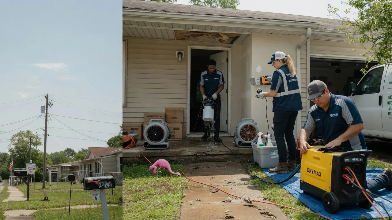 Storm Damage Water Removal in Bailey, TX near me